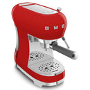 Smeg 50's Style Espresso Manual Coffee Machine Red ECF02RDEU