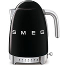Smeg Temperature Kettle Black 1.7 Litre KLF04BLSA