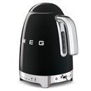 Smeg Temperature Kettle Black 1.7 Litre KLF04BLSA