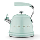 Smeg Whistling Kettle, 2.3 Litre Pastel Green CKLW2001PG
