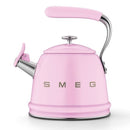 Smeg Whistling Kettle, 2.3 Litre Pink CKLW2001PK