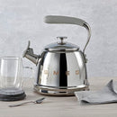 Smeg Whistling Kettle, 2.3 Litre Silver CKLW2001SS