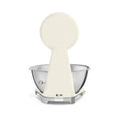 Smeg 50's Style Analog And Digital Kitchen Scale Cream Glossy KSF01CRWW