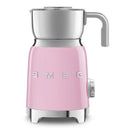 Smeg Retro Milk Frother Pink MFF01PKEU