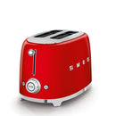 Smeg Retro 950W 2 Slice Toaster Red TSF01RDSA
