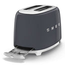 Smeg  Retro 950W 2-Slice Toaster Slate Grey TSF01GRSA